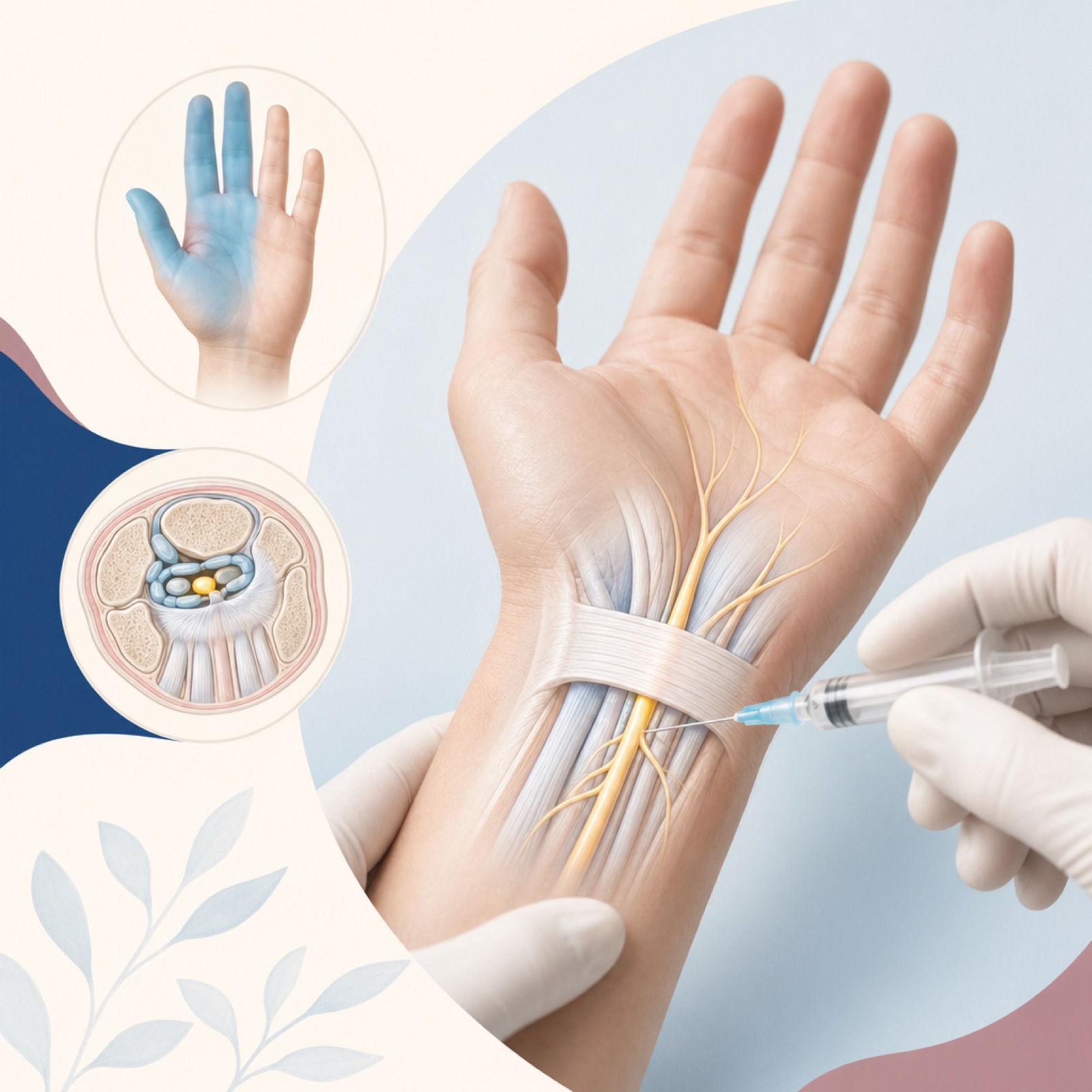 Illustration for Carpal Tunnel Treatment