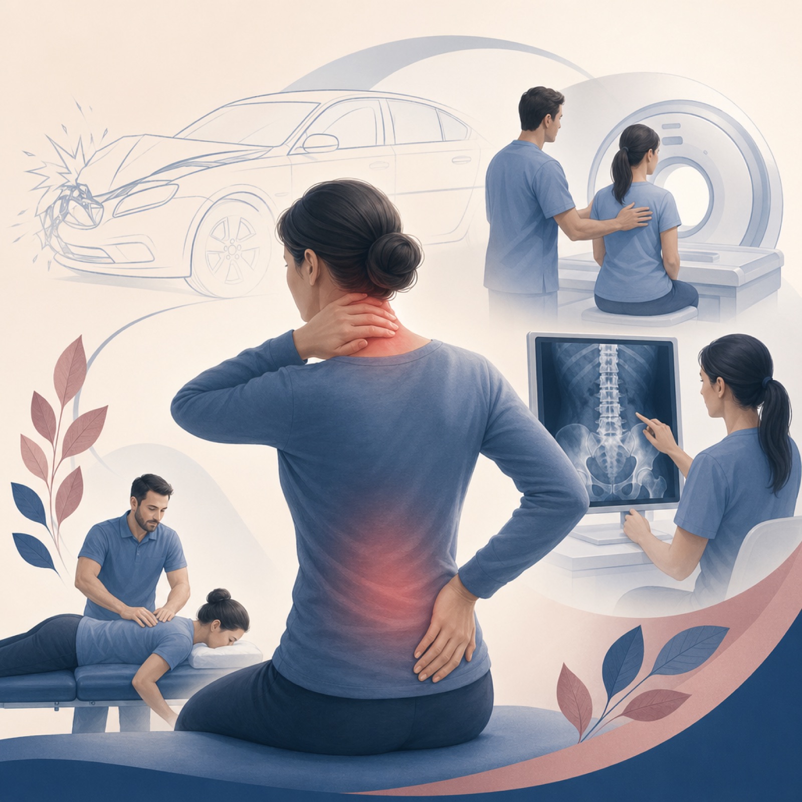 Illustration for Injuries From Car Accidents