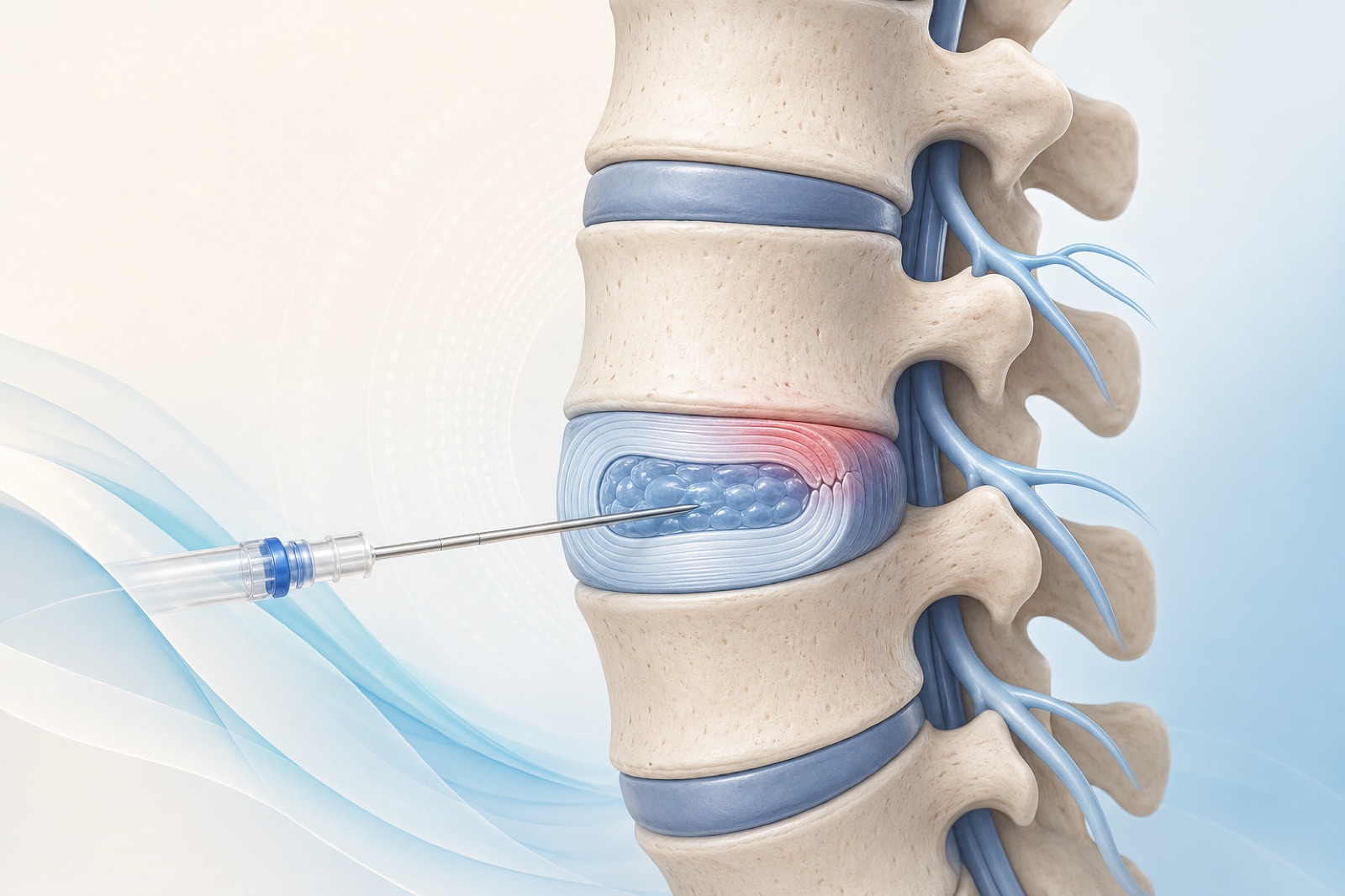 Illustration for VIA Disc Procedure
